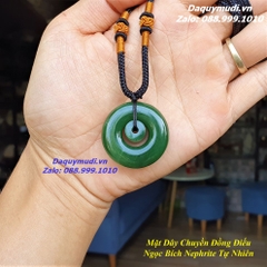 MẶT DÂY CHUYỀN ĐỒNG ĐIẾU NGỌC BÍCH TỰ NHIÊN