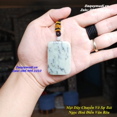 MẶT DÂY CHUYỀN NGỌC BÍCH HOÀ ĐIỀN VÂN RÊU