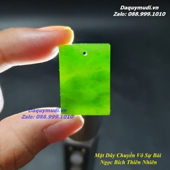 MẶT DÂY CHUYỀN VÔ SỰ BÀI NGỌC BÍCH VÂN TỰ NHIÊN - size nhỏ