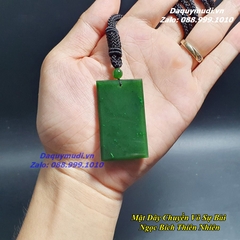 MẶT DÂY CHUYỀN VÔ SỰ BÀI NGỌC BÍCH VÂN TỰ NHIÊN