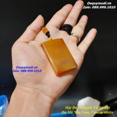 MẶT DÂY CHUYỀN ĐÁ MÀU VÀNG