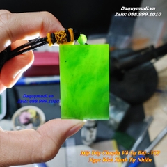 MẶT DÂY CHUYỀN VÔ SỰ BÀI NGỌC BÍCH XANH TỰ NHIÊN - HÀNG VIP