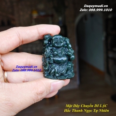 MẶT DÂY CHUYỀN DI LẶC NGỌC BÍCH XANH SAPHIA TỰ NHIÊN