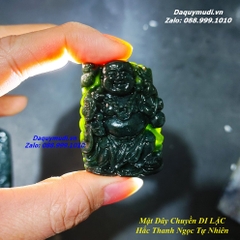 MẶT DÂY CHUYỀN DI LẶC NGỌC BÍCH XANH SAPHIA TỰ NHIÊN