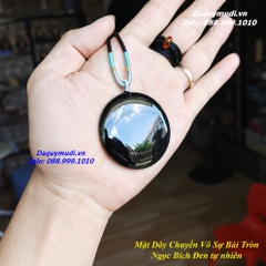 MẶT VÔ SỰ BÀI TRÒN NGỌC BÍCH ĐEN TỰ NHIÊN