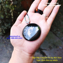 MẶT VÔ SỰ BÀI TRÒN NGỌC BÍCH ĐEN TỰ NHIÊN