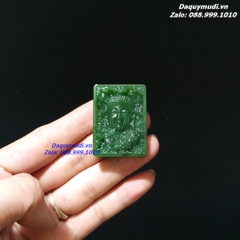 DÂY CHUYỀN MẶT PHẬT ADIDA NGỌC BÍCH XANH  - HÀNG VIP