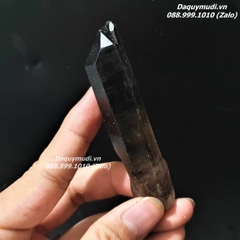TINH THỂ ĐÁ THẠCH ANH ĐEN KHÓI TỰ NHIÊN SIZE TO