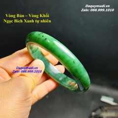 VÒNG BẢN NGỌC BÍCH XANH TỰ NHIÊN