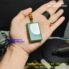 DÂY CHUYỀN MẶT NGỌC BÍCH XANH TỰ NHIÊN - HÀNG VIP