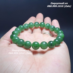 VÒNG TAY NGỌC BÍCH THIÊN NHIÊN CHO NỮ