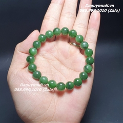 VÒNG TAY NGỌC BÍCH THIÊN NHIÊN CHO NỮ