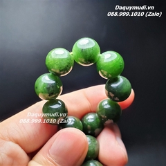 VÒNG TAY NGỌC BÍCH THIÊN NHIÊN CHO NAM
