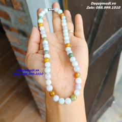 VÒNG ĐEO CỔ NGỌC PHỈ THUÝ TỰ NHIÊN