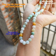 VÒNG ĐEO CỔ NGỌC PHỈ THUÝ TỰ NHIÊN