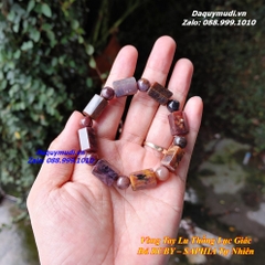 VÒNG TAY ĐÁ RUBY TỰ NHIÊN