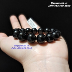VÒNG TAY ĐÁ TOURMALINE ĐEN TỰ NHIÊN
