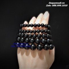 VÒNG TAY ĐÁ TOURMALINE ĐEN TỰ NHIÊN
