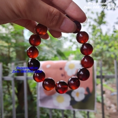 VÒNG TAY HỔ PHÁCH HUYẾT - HẠT TRÒN 16mm