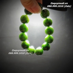 VÒNG TAY NGỌC BÍCH THIÊN NHIÊN CHO NAM