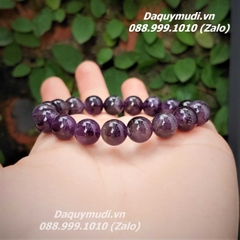 VÒNG TAY ĐÁ THẠCH ANH TÍM TỰ NHIÊN