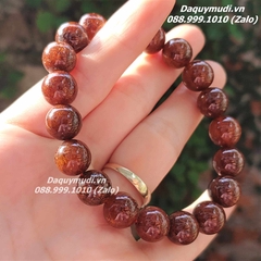 VÒNG TAY THẠCH ANH TÓC ĐỎ VIỆT NAM