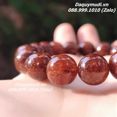 VÒNG TAY THẠCH ANH TÓC ĐỎ VIỆT NAM
