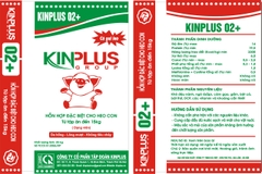 Sản phẩm Kinplus 02+: HH đặc biệt cho heo từ tập ăn đến 15 kg