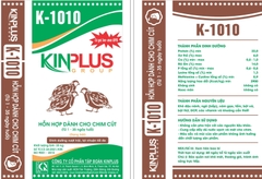 K-1010: HH dành cho cút  từ 01 đến 35 ngày tuổi
