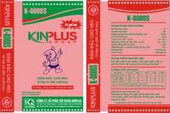 Sản phẩm K 8000S: Đậm đặc cho heo từ tập ăn đến xuất bán