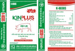 Sản phẩm K8830S FCR - 1.2S : Hỗn hợp đặc biệt cho lợn siêu nạc từ 9 kg đến 25 kg