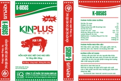 Sản phẩm K 8850S FCR - 1.5: Hỗn hợp đặc biệt cho lợn siêu từ 10 kg đến 25 kg