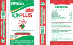 KINPLUS - 01+ Sản phẩm đặc biệt Plasma cho heo con từ 03 ngày đến 8kg