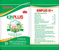 KINPLUS - 01+ Sản phẩm đặc biệt Plasma cho heo con từ 03 ngày đến 8kg