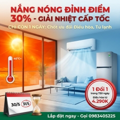 Nắng nóng đỉnh điểm tại Bắc Giang: Kinh nghiệm mua điều hòa, tủ lạnh không lo cháy túi