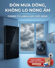 Bắc Giang trước thềm mưa dông oi nóng: Hệ quả trì hoãn sắm combo tủ lạnh máy giặt AQUA