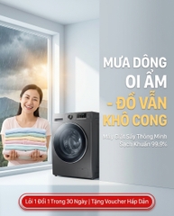 Bắc Giang Mưa Dông Oi Ẩm: Hệ Quả Quần Áo Ẩm Mốc Và Giải Pháp Máy Giặt Sấy Thông Minh