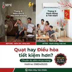 Quạt hay điều hòa tiết kiệm hơn? Chuẩn bị sớm mùa nóng tại Bắc Giang
