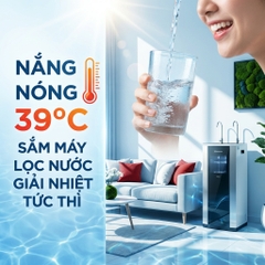 Máy Lọc Nước Có Cần Thiết Mùa Nóng? Giải Pháp Bù Nước An Toàn Ngày 39°C Tại Bắc Giang