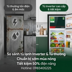 So sánh tủ lạnh Inverter và tủ thường: Giải pháp tiết kiệm điện chuẩn bị sớm mùa nóng