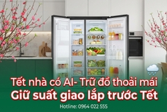 Gia đình đông người tại Bắc Giang: Vì sao nên đổi tủ lạnh LG trước Tết?