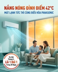 Bắc Giang Nắng Nóng Đỉnh Điểm 42 Độ C: Có Nên Mua Điều Hòa Panasonic Tiết Kiệm Điện?