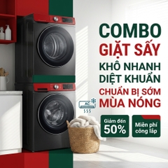 Combo Giặt Sấy Cho Gia Đình: Giải Pháp Xóa Sổ Quần Áo Ẩm Mốc Tại Bắc Giang