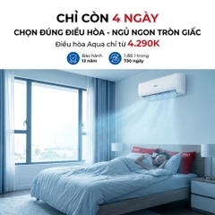 Hướng Dẫn Chọn Điều Hòa Aqua Cho Phòng Ngủ Chuẩn Diện Tích Tại Bắc Giang