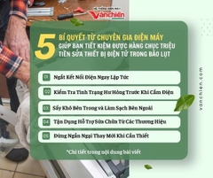 👉5 BÍ QUYẾT TỪ CHUYÊN GIA ĐIỆN MÁY