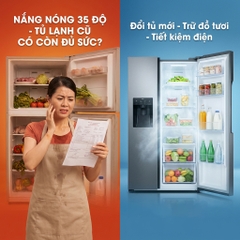 Trời nóng 35 độ, tủ lạnh cũ có còn đủ sức? Dấu hiệu cần thay mới ngay