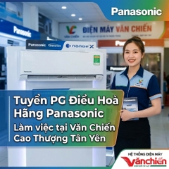 🔥 TUYỂN PG/PB BÁN ĐIỀU HÒA PANASONIC – THU NHẬP 9–11 TRIỆU 🔥