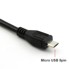 Cáp micro USB sang mini USB 5pin 20Cm đến 15 mét - Micro USB 5 Pin Male To Mini 5 Pin Male Data Sync Charge Adapter Cable