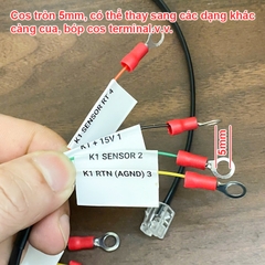 Cáp cho máy cắt Gerber GT7250 XLC7000 S-93-7 mã phụ tùng 075278001 - RJ11 6P4C to cos