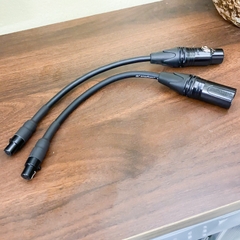 Cáp XLR đầu to sang XLR đầu nhỏ chuyển âm thanh cho Soundcard DAC AMP Camera